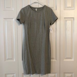 Old Navy NWT gray t-shirt dress